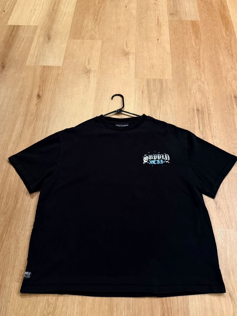 Supply & Demand NYC Graphic Tee Black XL Cherub Angel Streetwear